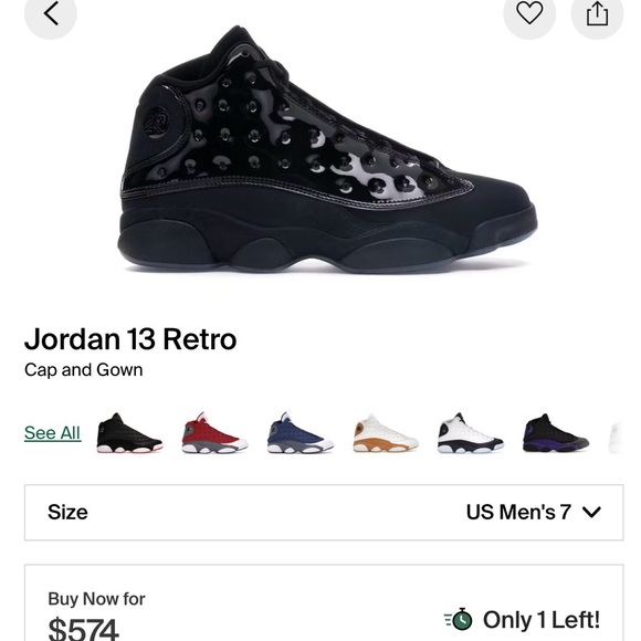 Jordan Kids' Sneakers in Black